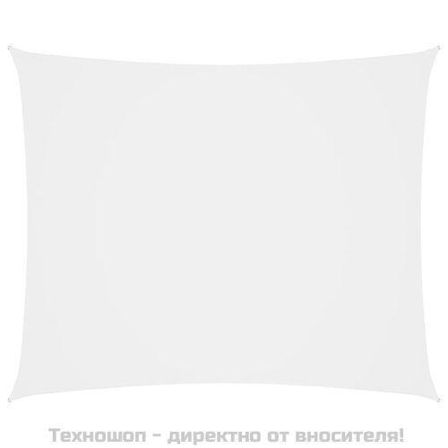 Платно-сенник, Оксфорд плат, правоъгълно, 5x7 м, бяло