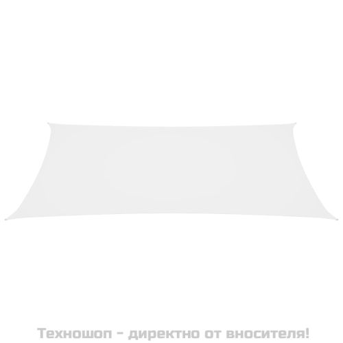 Платно-сенник, Оксфорд текстил, правоъгълно, 5x8 м, бяло