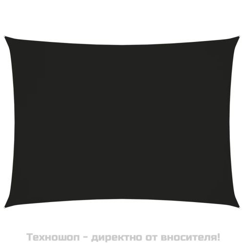 Платно-сенник, Оксфорд текстил, правоъгълно, 3x4,5 м, черно