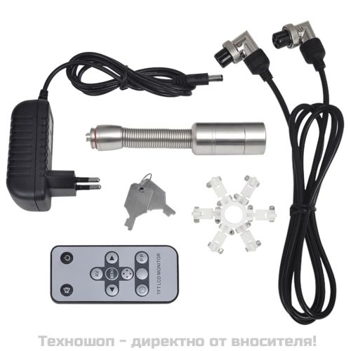 Камера за инспектиране на тръби, 30 м, с DVR контролна кутия