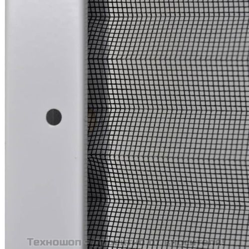 Алуминиев плисе комарник за прозорци, 80x100 см