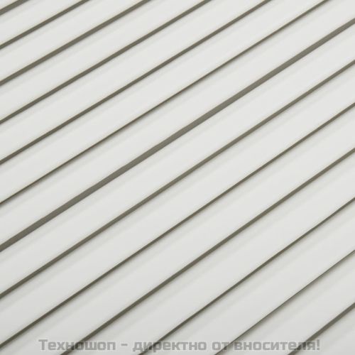 Врати за шкафове решетен дизайн 2 бр бял 61,5x59,4 см бор масив