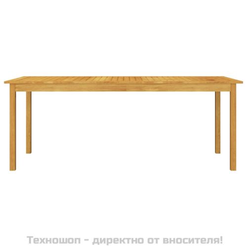 Градински трапезен комплект, 7 части, сив