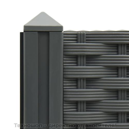 Повдигната леха, 80x80x38 см, полипропилен