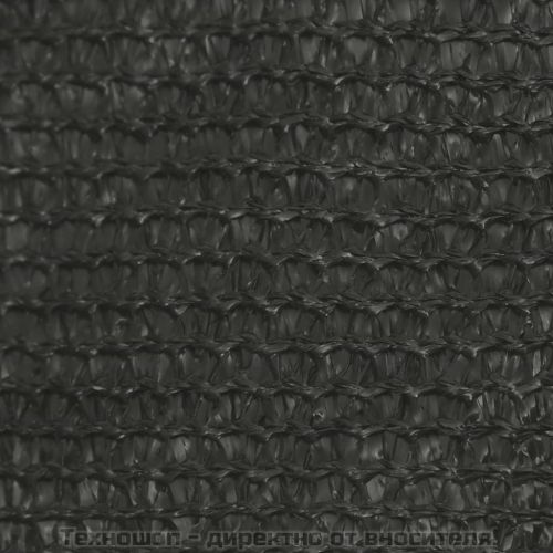 Платно-сенник, 160 г/м², антрацит, 3,5x5 м, HDPE