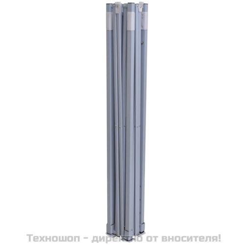 Сгъваема шатра с 2 стени, 3x3 м, зелена