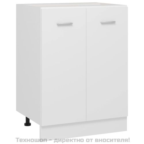 Долен шкаф "Lyon", бял, 60x46x81,5 см, инженерно дърво