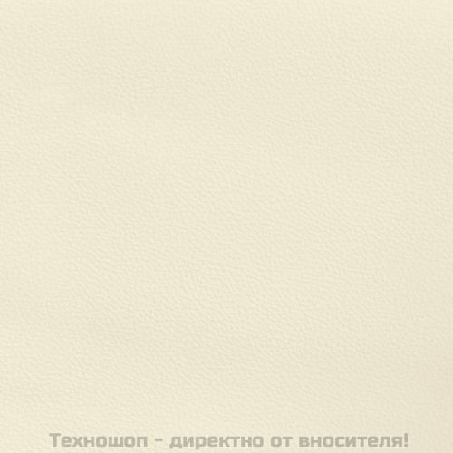 Рамка за легло кремава,140x200 см, изкуствена кожа