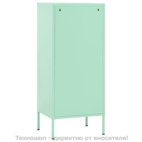 Шкаф за съхранение, мента, 42,5x35x101,5 см, стомана