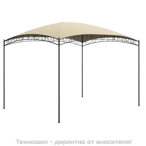 Шатра, 3x4x2,65 м, кремава, 180 г/м²