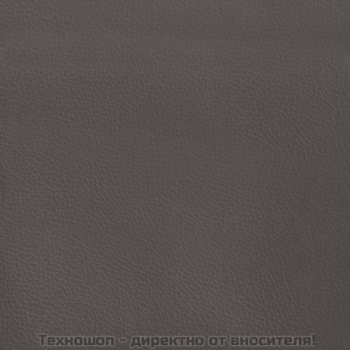 Матрак с покет пружини средна твърдост сив 120x200x20 см изкуствена кожа