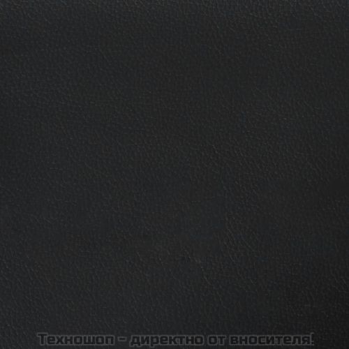 Матрак с покет пружини средна твърдост черен 80x200x20 см изкуствена кожа