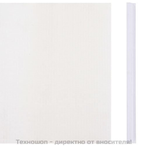 Лента за покриване на огради, PVC, 35x0,19 м, бяла