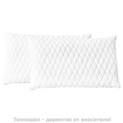 Възглавници, 2 бр, 60x40x14 см, мемори пяна
