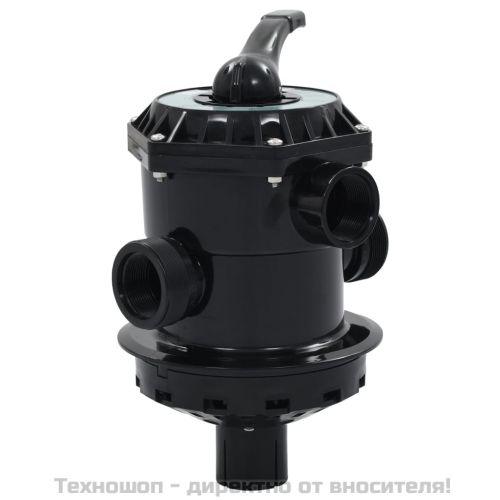Многопътен вентил за пясъчен филтър ABS 1,5" 6-пътен