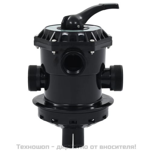 Многопътен вентил за пясъчен филтър ABS 1,5" 6-пътен