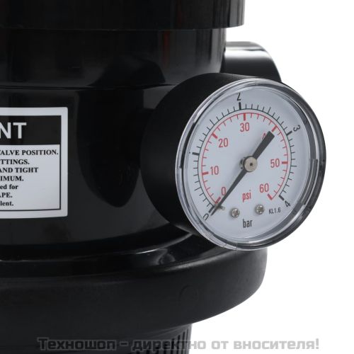 Многопътен вентил за пясъчен филтър ABS 1,5" 4-пътен