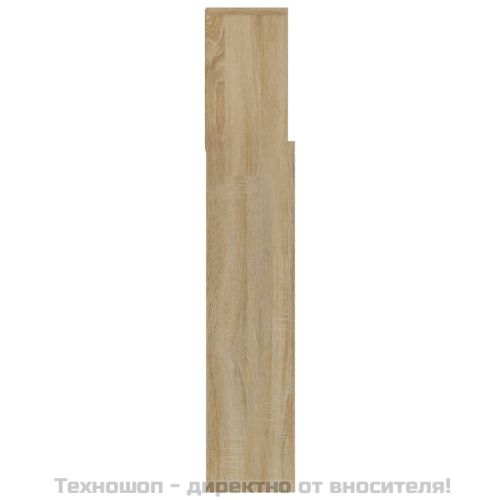 Табла за легло тип шкаф, дъб сонома, 180x19x103,5 см