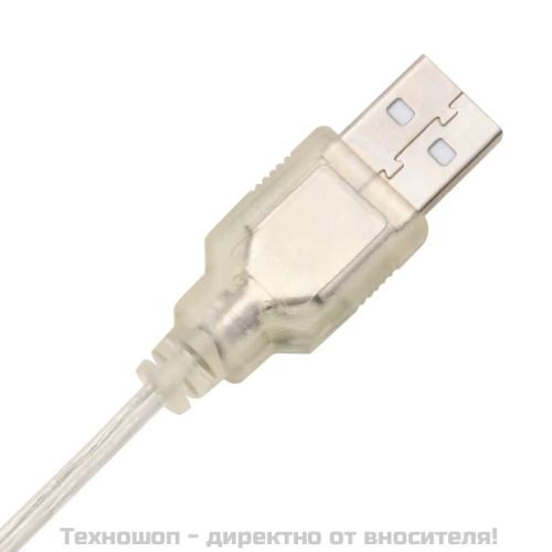 Тоалетка с LED, бяла, 60x40x140 см