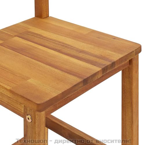 Градински бар комплект от 3 части, акация масив