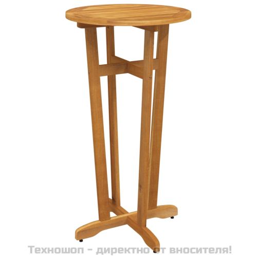 Градински бар комплект от 5 части, акация масив