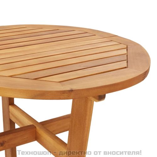 Градински бар комплект от 5 части, акация масив