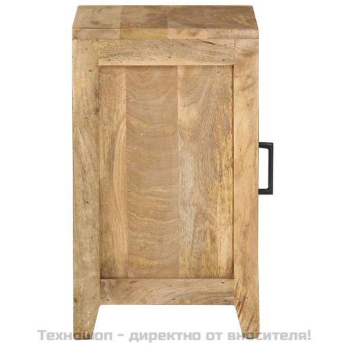 Нощно шкафче, 40x30x50 см, мангово дърво масив