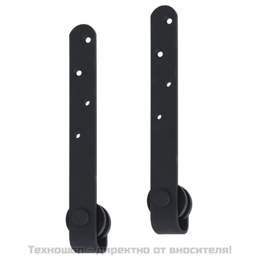 Комплект за мини плъзгаща врата за шкаф, стомана, 152 см