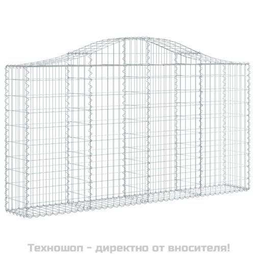 Габионни кошници арка 14 бр 200x30x100/120см поцинковано желязо