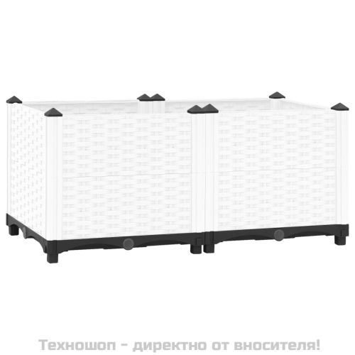 Повдигната леха, 80x40x38 см, полипропилен