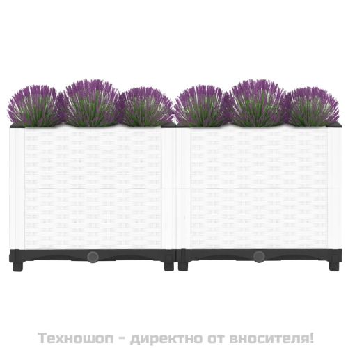 Повдигната леха, 80x40x38 см, полипропилен