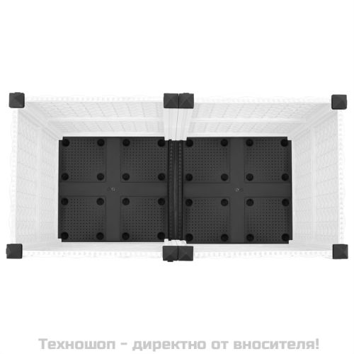 Повдигната леха, 80x40x38 см, полипропилен