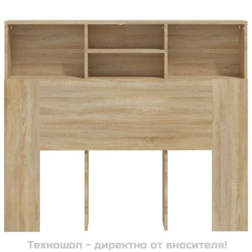 Табла за легло тип шкаф, дъб сонома, 120x19x103,5 см