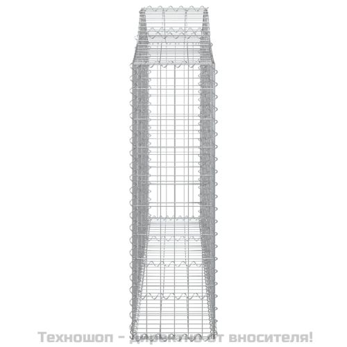 Габионни кошници арка 25 бр 200x30x100/120см поцинковано желязо