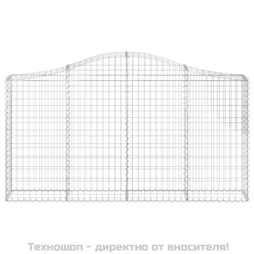 Габионни кошници арка 30 бр 200x30x100/120см поцинковано желязо