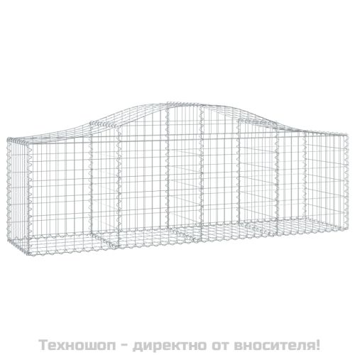 Габионни кошници арка 30 бр 200x50x60/80 см поцинковано желязо