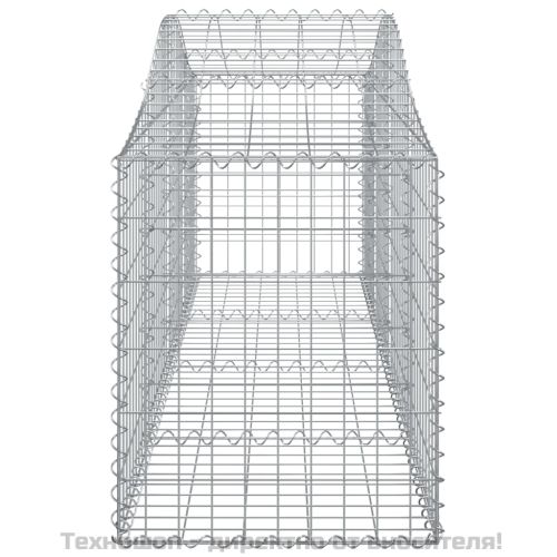 Габионни кошници арка 20 бр 200x50x60/80 см поцинковано желязо