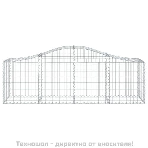 Габионни кошници арка 12 бр 200x50x60/80 см поцинковано желязо