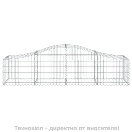Габионни кошници арка 13 бр 200x50x40/60 см поцинковано желязо