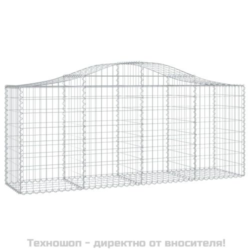 Габионни кошници арка 30 бр 200x50x80/100 см поцинковано желязо
