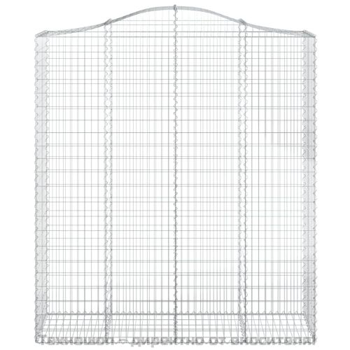 Габионни кошници арка 4 бр 200x50x220/240 см поцинковано желязо