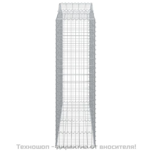 Габионни кошници арка 11 бр 200x50x160/180см поцинковано желязо