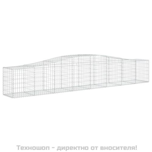 Габионни кошници арка 5 бр 400x50x60/80 см поцинковано желязо