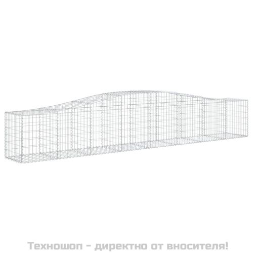 Габионни кошници арка 6 бр 400x50x60/80 см поцинковано желязо