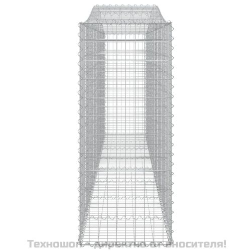Габионни кошници арка 4 бр 400x50x120/140см поцинковано желязо