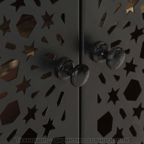 Сайдборд, 60x35x75 см, мангово дърво масив