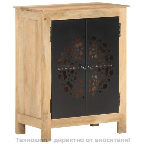 Сайдборд, 60x35x75 см, мангово дърво масив