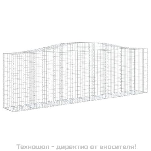 Габионни кошници арка 10 бр 400x50x120/140см поцинковано желязо