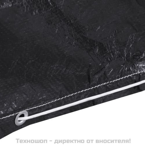 Покривала за градински мебели 2 бр 6 капси 160x80x75 см