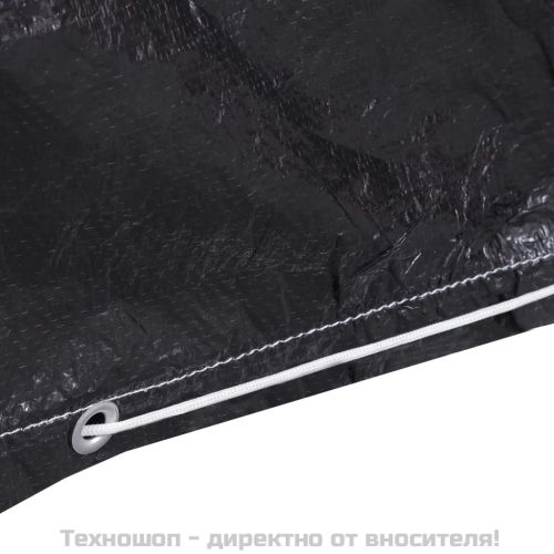Покривало за градински мебели 6 капси 160x80x75 см